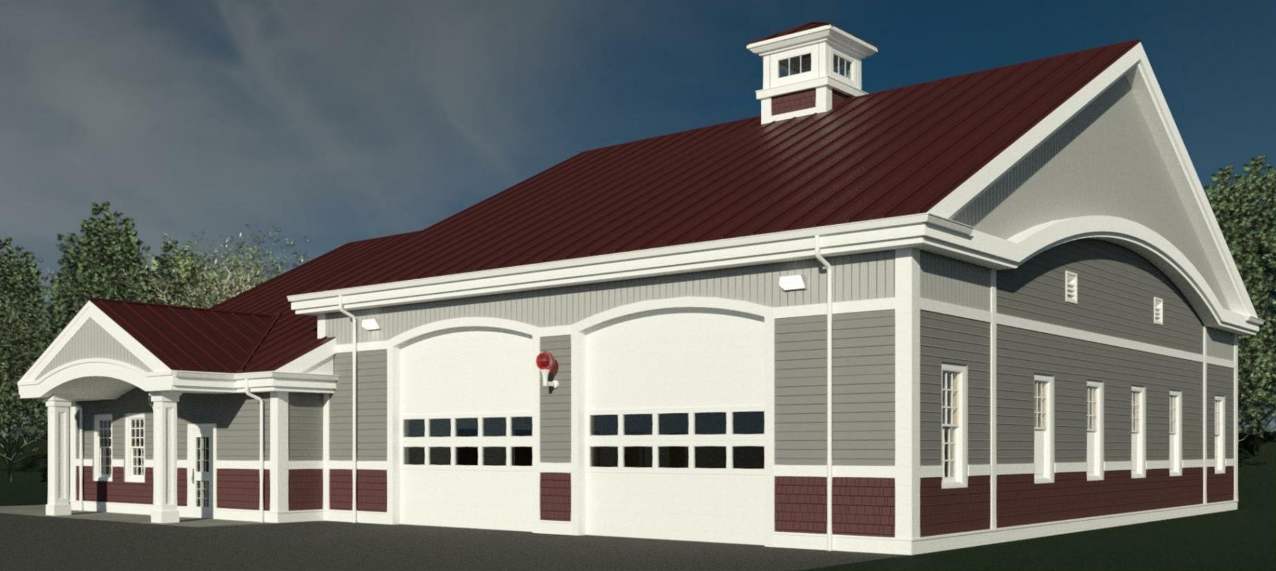 Hadley New Fire Substation RENDERING 1