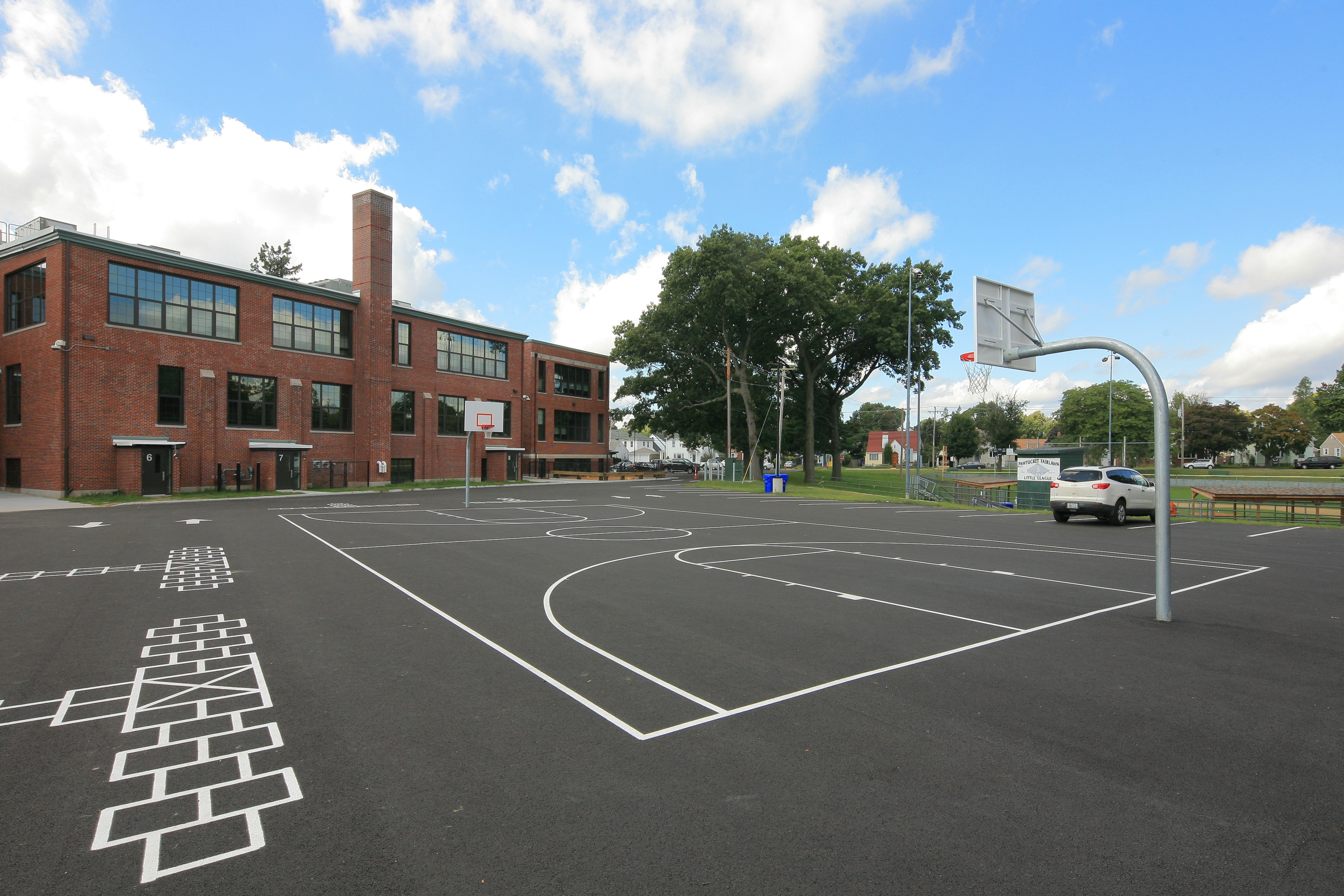 Pawtucket Nathanael Greene Basketball Courts