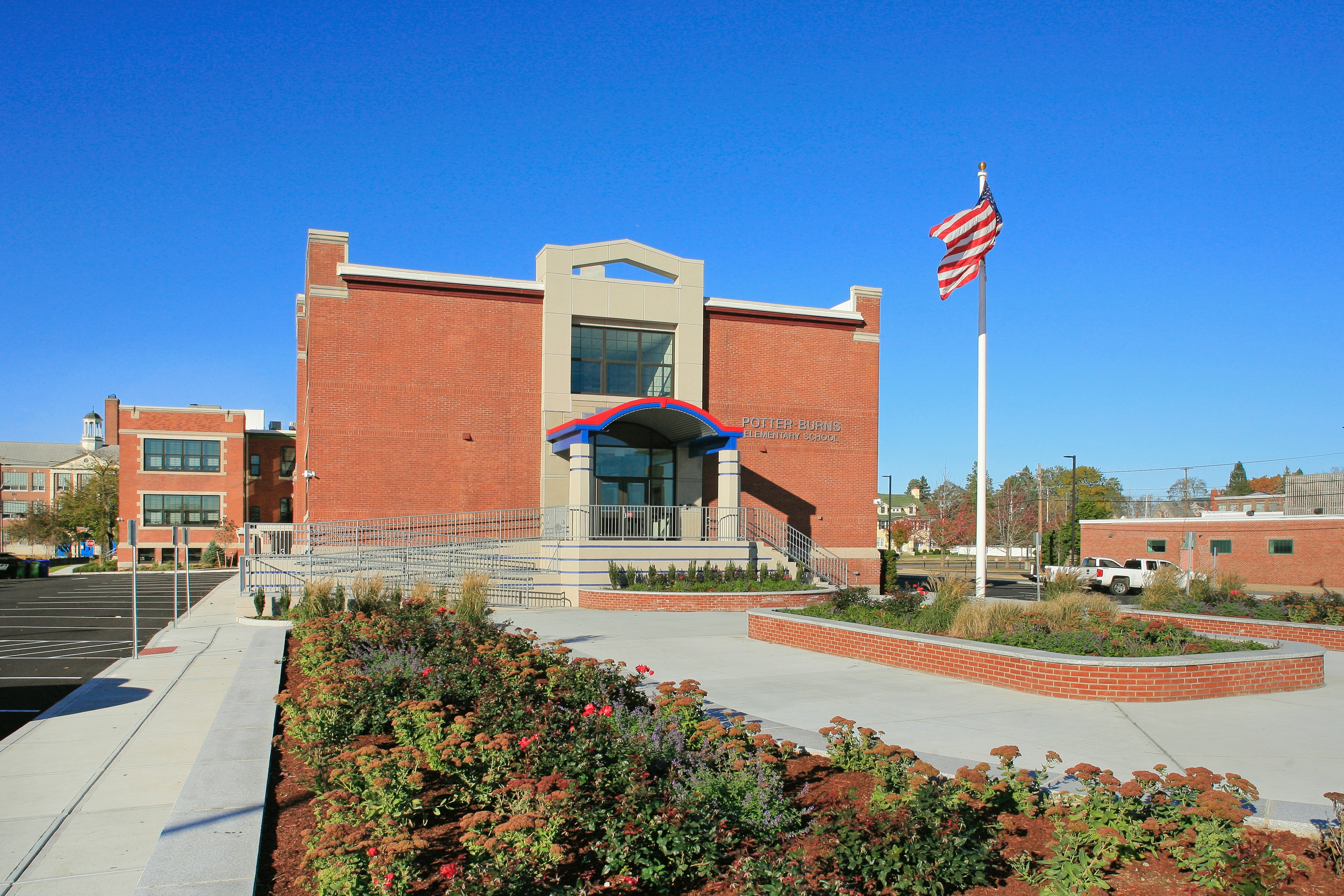 Pawtucket Potter Burns Front Entrance